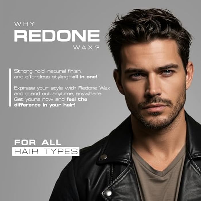 RedOne Hair Wax 150ml (White) - Image 4